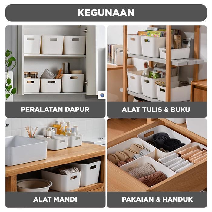 Storage Box Serbaguna | Bin Organizer | Keranjang Multifungsi