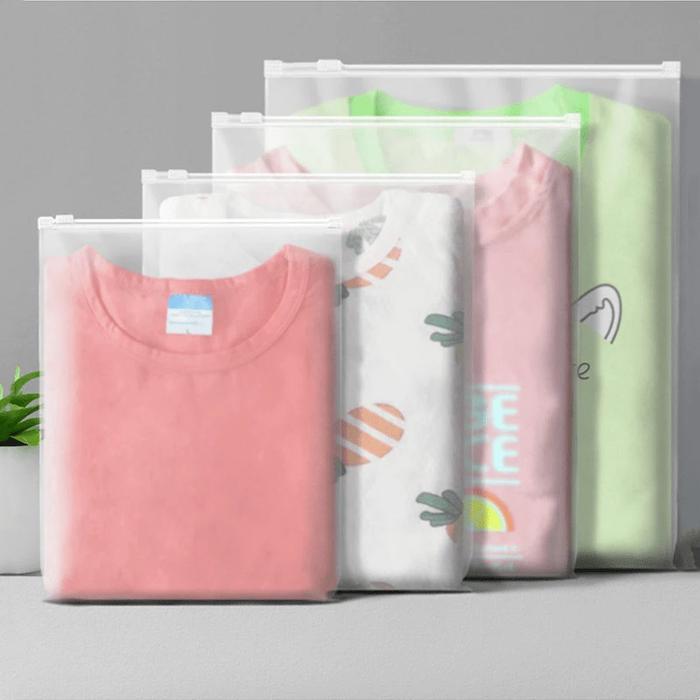 Zipper Zip Lock Pouch Storage Plastik Doff Wadah Tempat Penyimpanan Barang Multifungsi Serbaguna
