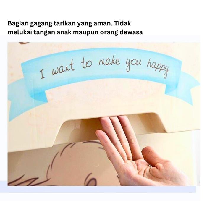 Lemari Plastik Susun Bear 4 Dan 5 Tingkat Tempat Penyimpanan Laci Multifungsi Lemari Pakaian Anak Ada Kunci Storage Box