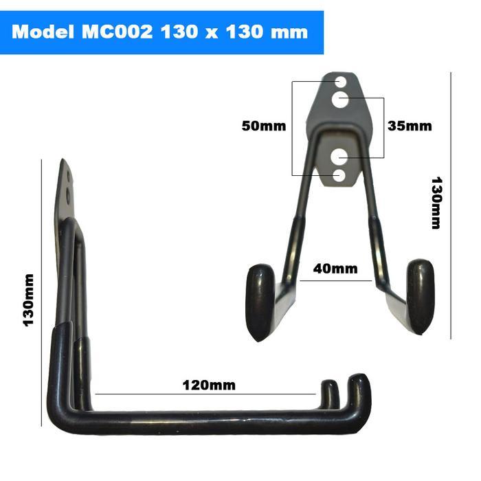 Gantungan Serbaguna - Gantungan Sepeda Dinding Multifungsi Wall Hook Storage