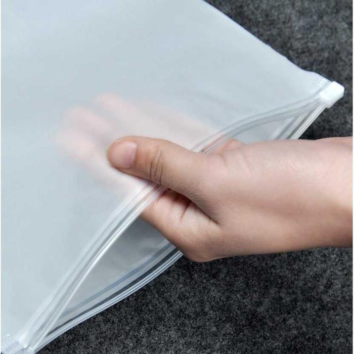 Zipper Zip Lock Pouch Storage Plastik Doff Wadah Tempat Penyimpanan Barang Multifungsi Serbaguna